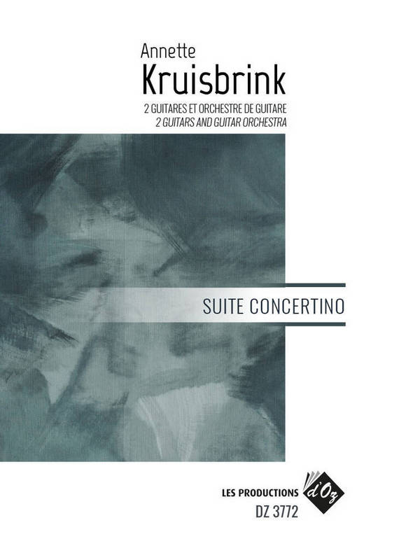 Suite Concertino&nbsp;&nbsp;pour 2 guitares et orchestre de guitare&nbsp;&nbsp;partition et parties