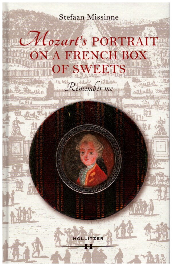 Mozart's Portrait on a french box of Sweets     score and parts