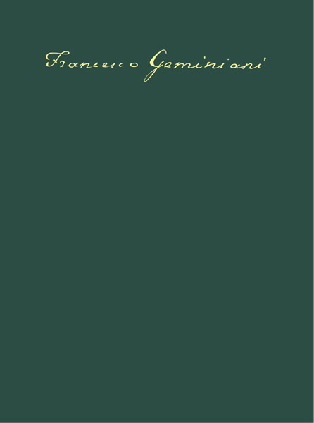 12 Trio Sonatas with Ripieno Parts after the Violin Sonatas op.1 (1757  Critical Edition  hardcover
