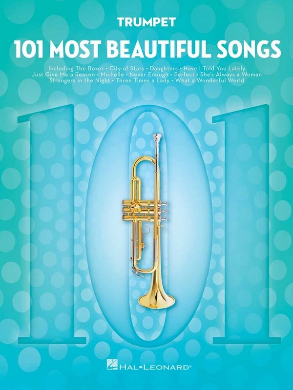 101 Most Beautiful Songs  for trumpet  