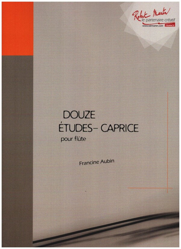 12 Études-Caprices&nbsp;&nbsp;pour flûte&nbsp;&nbsp;