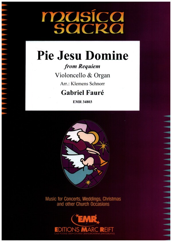 Pie Jesu Domine&nbsp;&nbsp;für Violoncello und Orgel&nbsp;&nbsp;