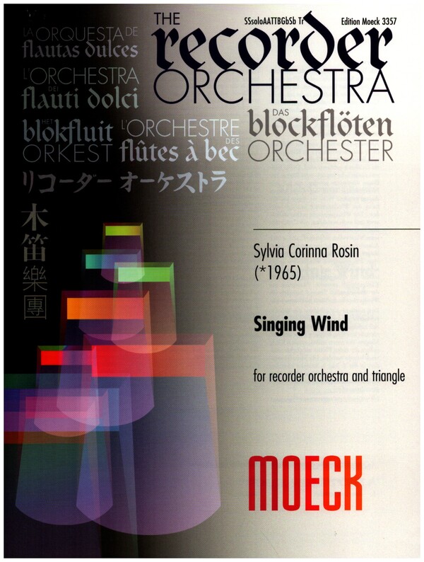 Singing Wind&nbsp;&nbsp;for recorder orchestra and triangle&nbsp;&nbsp;score and parts