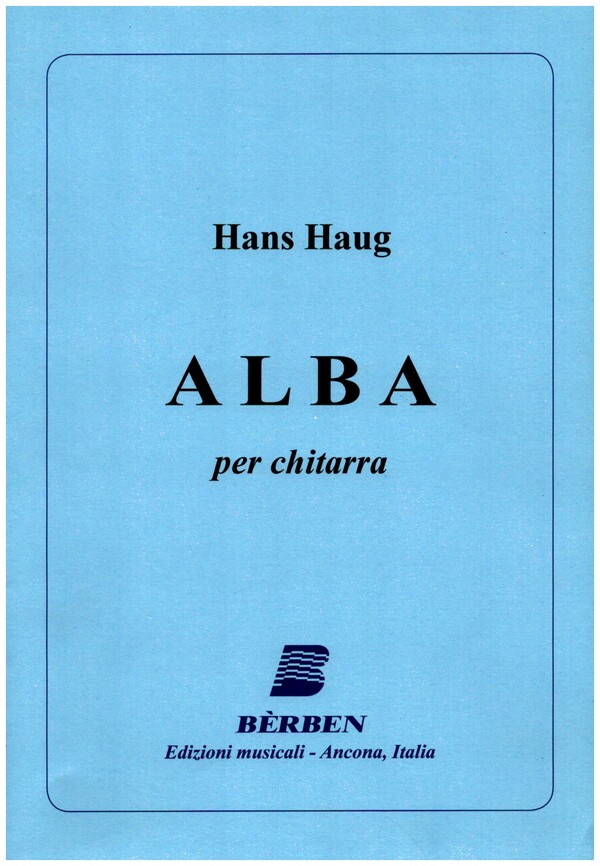 Alba&nbsp;&nbsp;per chitarra&nbsp;&nbsp;