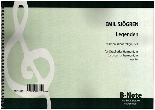 Legenden op.46&nbsp;&nbsp;für Orgel oder Harmonium&nbsp;&nbsp;