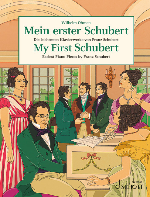 Mein erster Schubert&nbsp;&nbsp;für Klavier (leicht)&nbsp;&nbsp;
