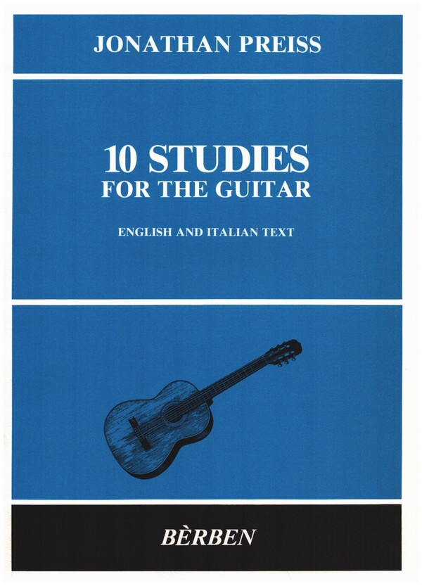 10 Studies  for the guitar (it/en)  