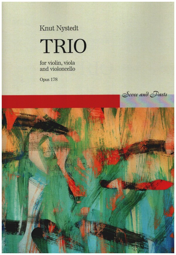 Trio op.178  for violin, viola and violoncello  score and parts