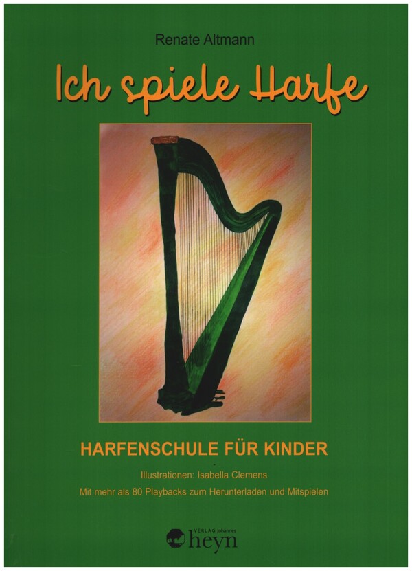 Ich spiele Harfe  für Harfe  