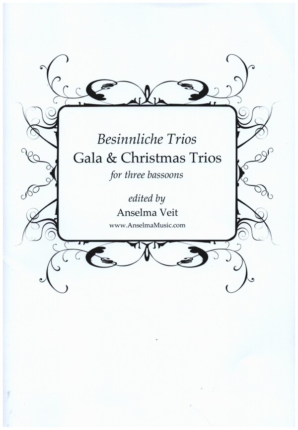 Besinnliche Trios - Gala & Christmas Trios  for 3 bassoons  score