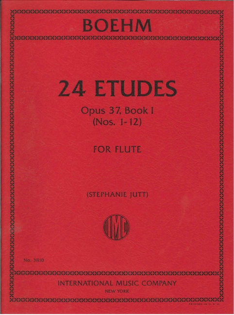24 Etudes op.37, book 1 (Nos.1-12)  for flute  