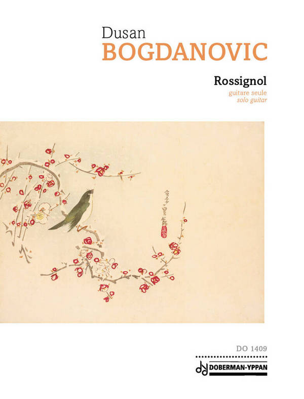 Rossignol&nbsp;&nbsp;pour guitare seule&nbsp;&nbsp;