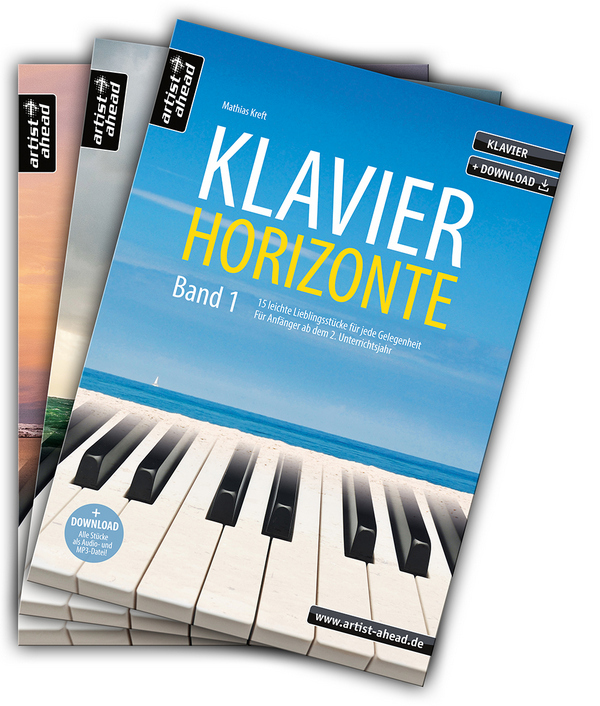 Klavier Horizonte Set (Bände 1-3) (+Download)  für Klavier  