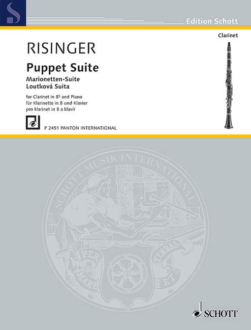 Marionetten-Suite  für Klarinette und Klavier  