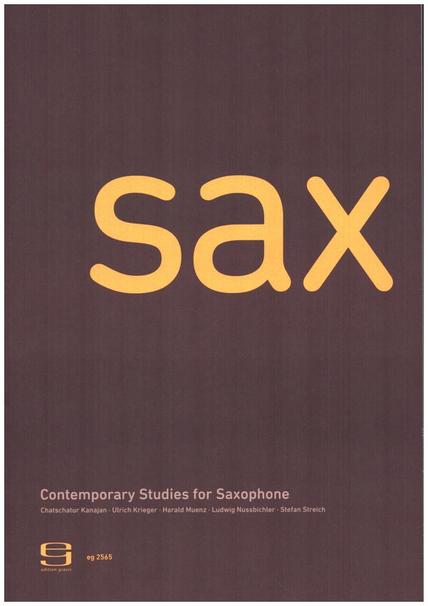 Contemporary Studies (+CD)  for saxophone  