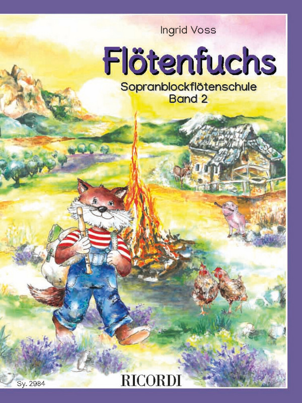 Flötenfuchs Band 2  für Sopranblockflöte  