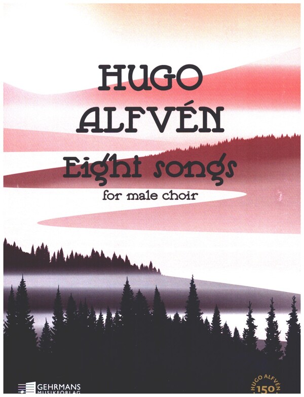 8 Songs  for male choir a cappella  score (schwed,en)