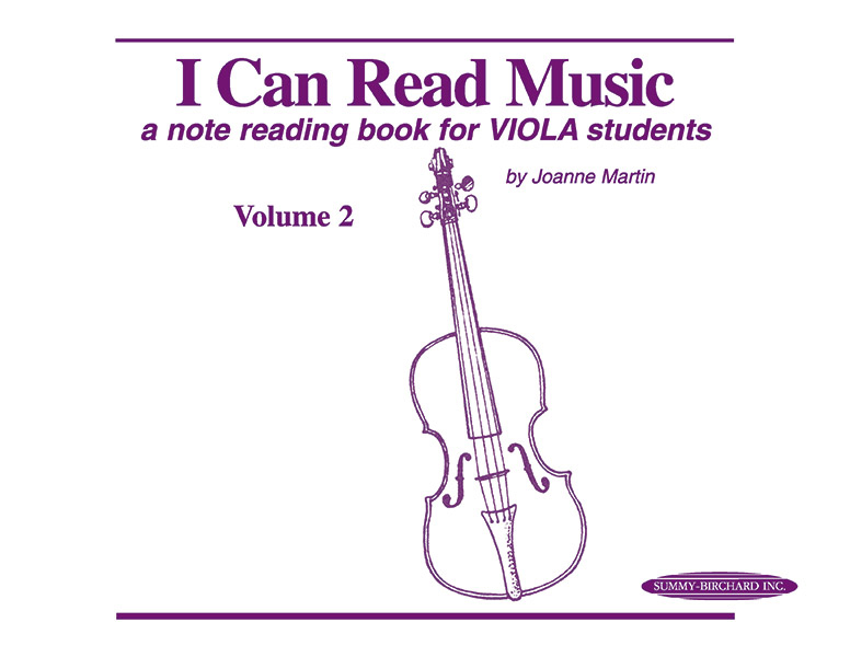 I can read Music vol.2&nbsp;&nbsp;for viola&nbsp;&nbsp;