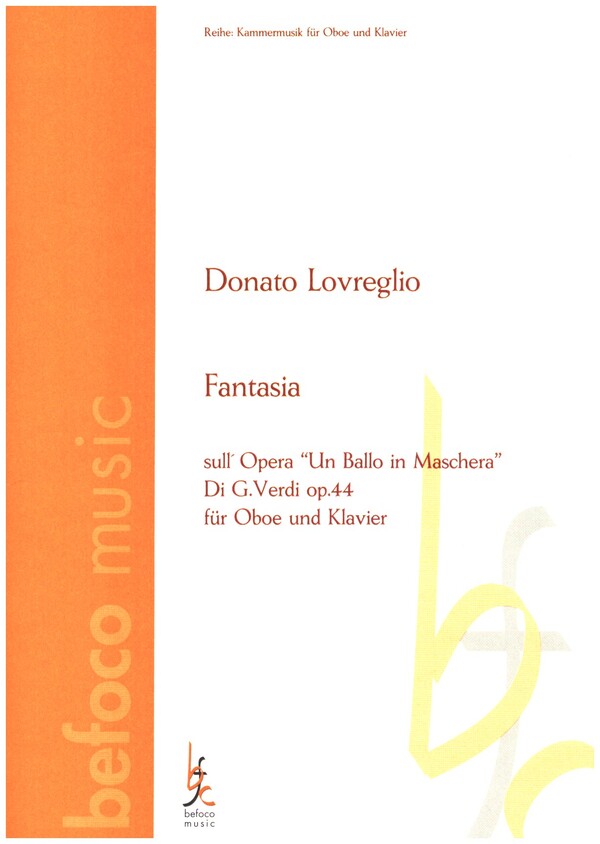 Fantasia op.44  für Oboe und Klavier  