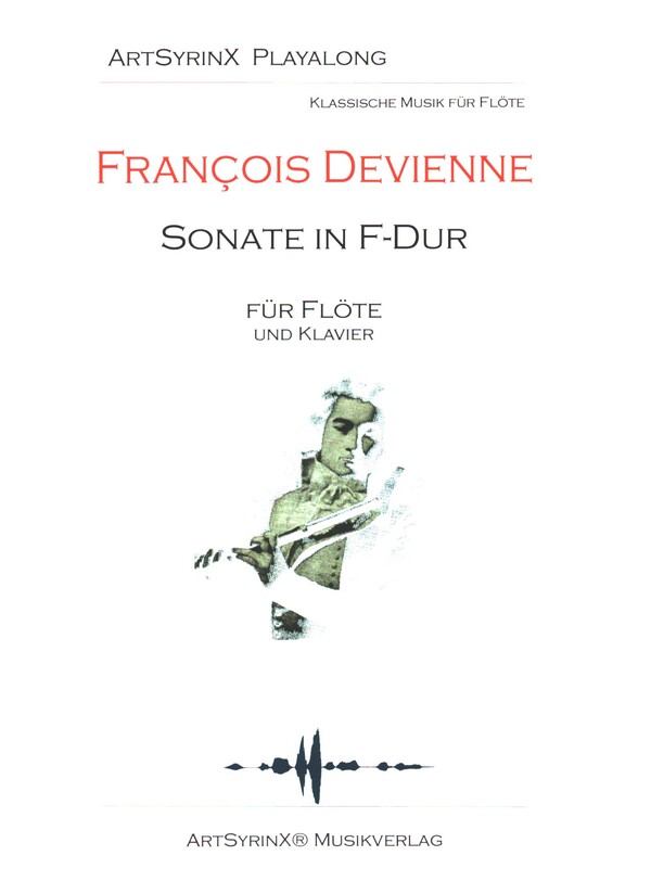 Sonate F-Dur (+CD)  für Flöte und Klavier  