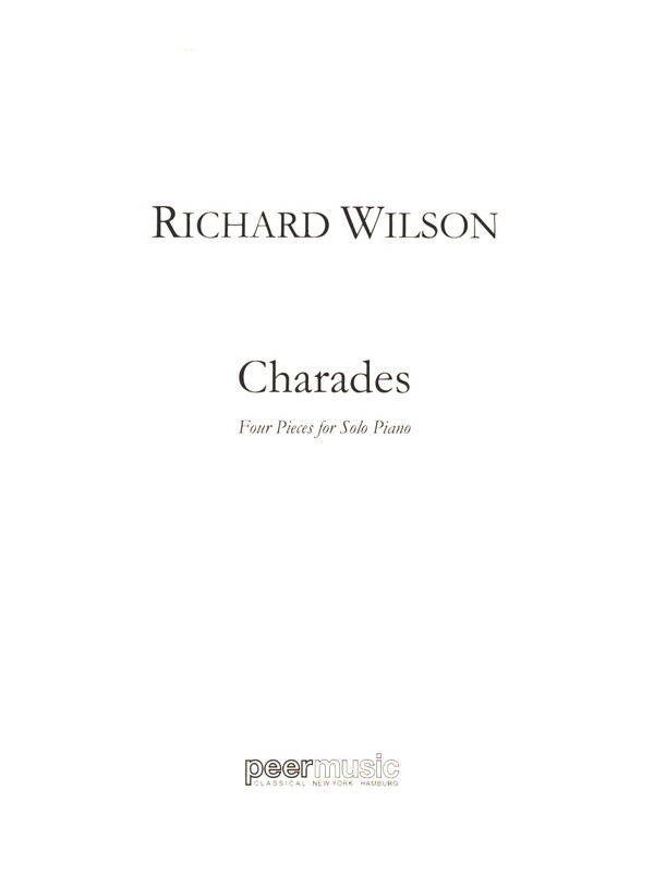 Charades  for piano  