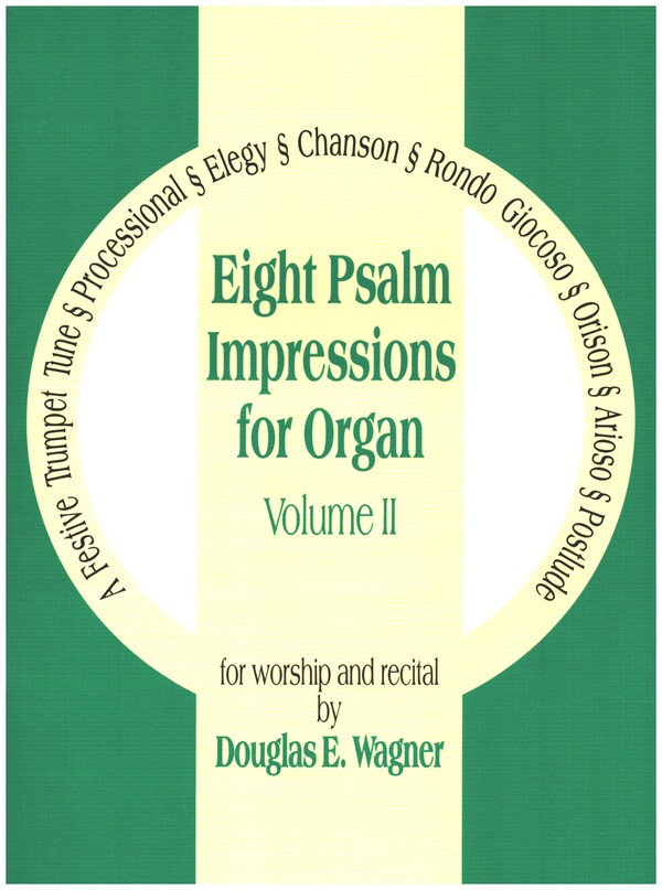 8 Psalm Impressions vol.2  for organ  