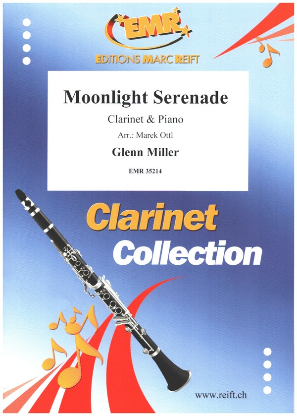 Moonlight serenade&nbsp;&nbsp;for clarinet and piano&nbsp;&nbsp;