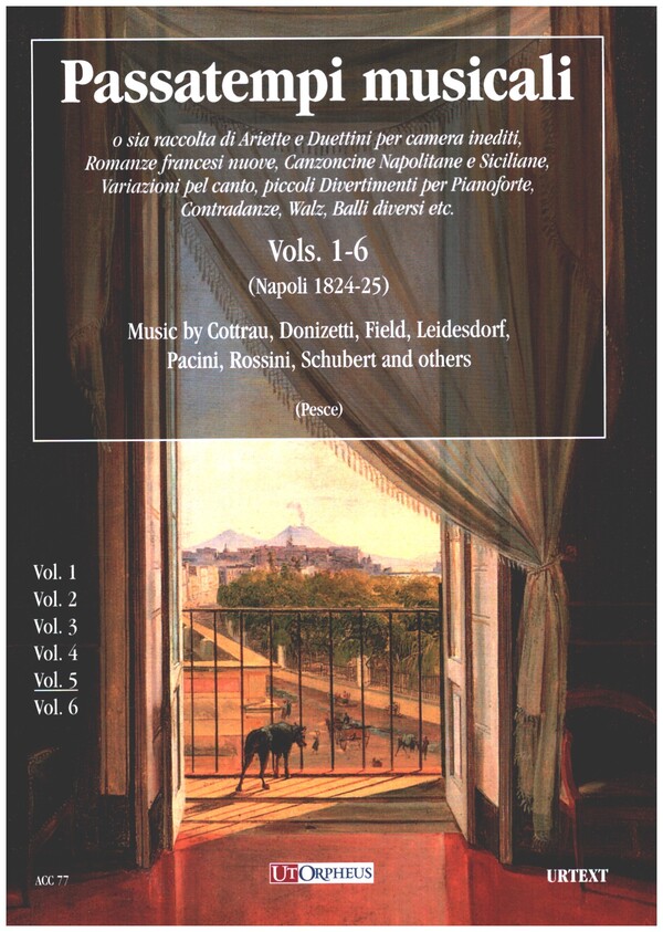 Passatempi Musicali vol.5&nbsp;&nbsp;per voce e piano o voce sola&nbsp;&nbsp;