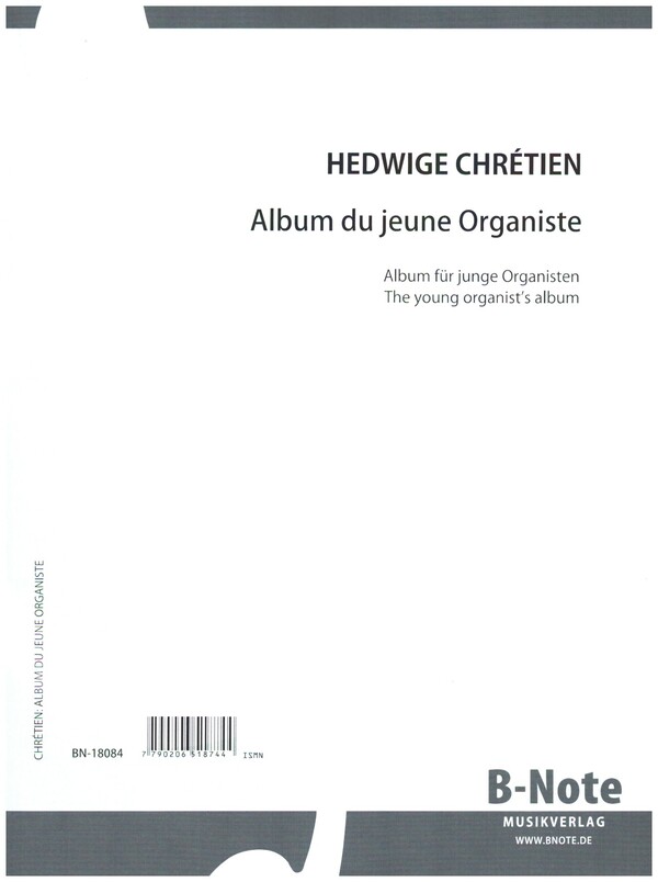 Album du jeune Organiste  pour orgue  