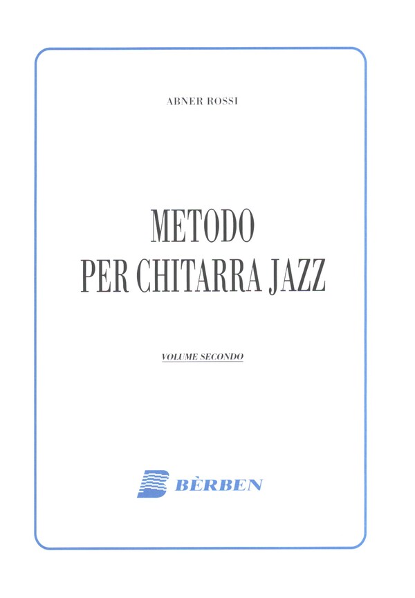 Metodo per chitarra jazz vol.2  per chitarra  