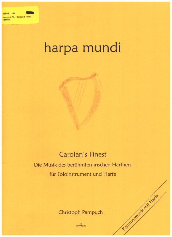 Carolans Finest  für Soloinstrument und Harfe  Partitur und Solostimme