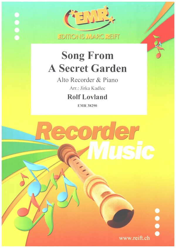 Song from a Secret Garden  for alto recorder and piano  