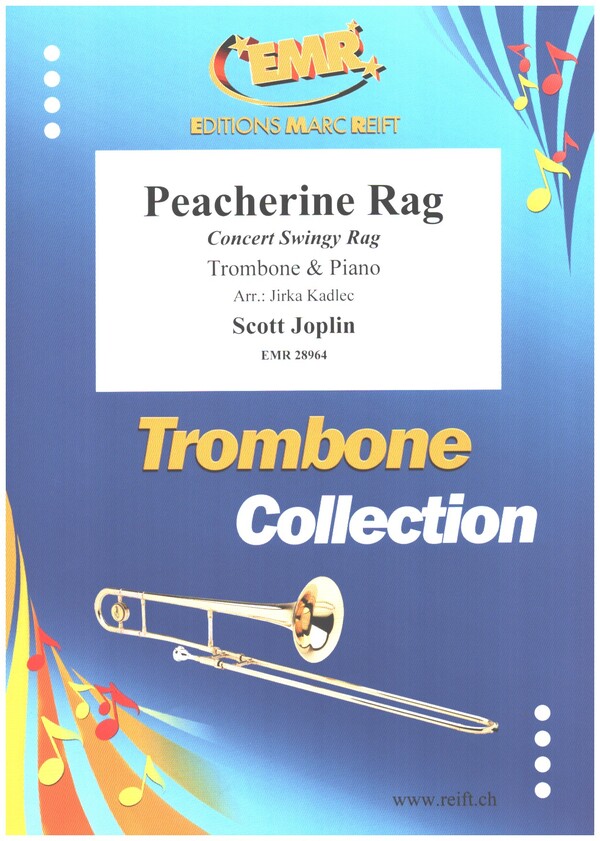 Peacherine Rag  for trombone and piano  