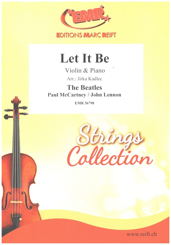 Let It be&nbsp;&nbsp;for violin and piano&nbsp;&nbsp;