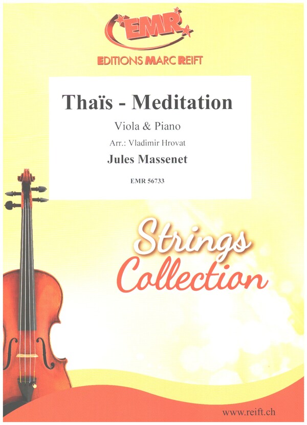 Thais-Meditiation  für Viola und Klavier  