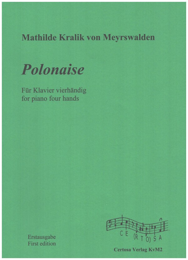 Polonaise  für Klavier zu 4 Händen  