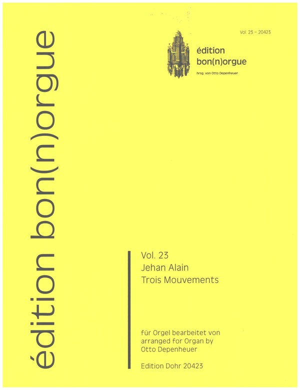 Trois Mouvements  für Orgel  