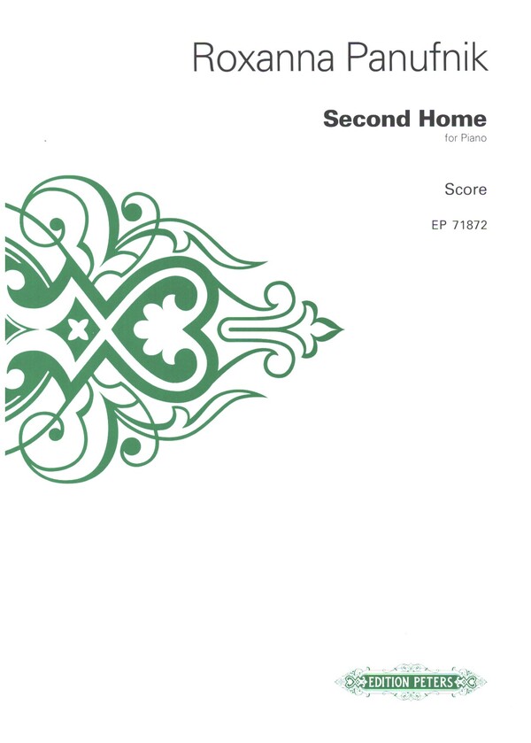 Second Home&nbsp;&nbsp;for piano&nbsp;&nbsp;