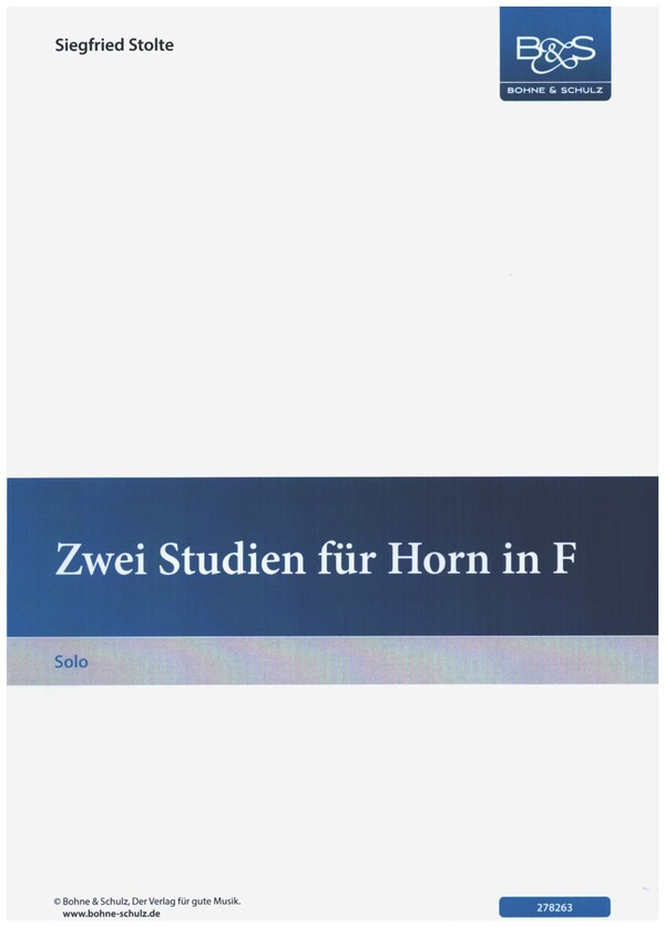 2 Studien  für Horn in F  