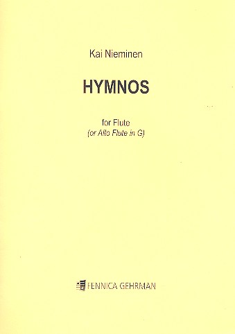 Hymnos for flute (alto flute in G)    