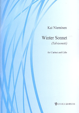 Winter Sonnet for clarinet and cello&nbsp;&nbsp;score&nbsp;&nbsp;