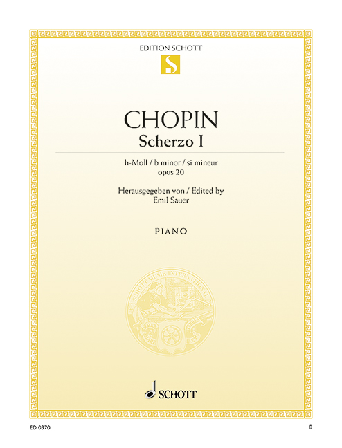 Scherzo h-Moll op. 20&nbsp;&nbsp;für Klavier&nbsp;&nbsp;