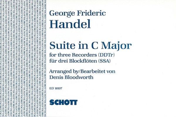 Suite in C Major&nbsp;&nbsp;für 3 Blockflöten (SSA)&nbsp;&nbsp;Spielpartitur