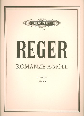 Romanze a-moll&nbsp;&nbsp;für Harmonium&nbsp;&nbsp;