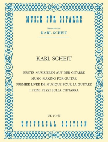 Erstes Musizieren auf der Gitarre&nbsp;&nbsp;&nbsp;&nbsp;