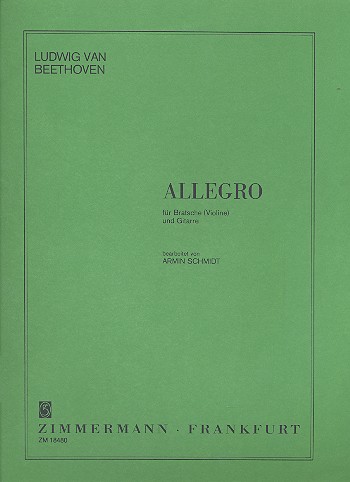 Allegro&nbsp;&nbsp;für Viola (Violine) und Gitarre&nbsp;&nbsp;2 Spielpartituren