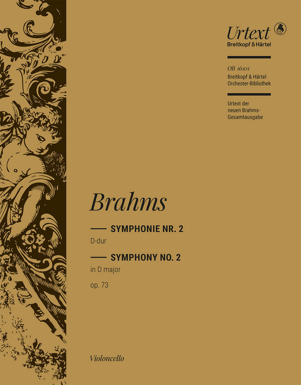 Sinfonie D-Dur Nr.2 op.73&nbsp;&nbsp;für Orchester&nbsp;&nbsp;Violoncello