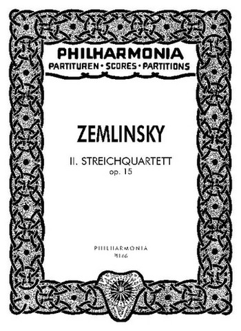 Streichquartett Nr.2 op.15&nbsp;&nbsp;Studienpartitur&nbsp;&nbsp;
