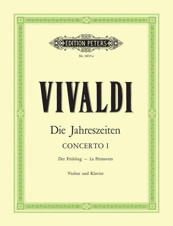 Konzert E-Dur op.8,1 für Violine und Streicher&nbsp;&nbsp;für Violine und Klavier&nbsp;&nbsp;
