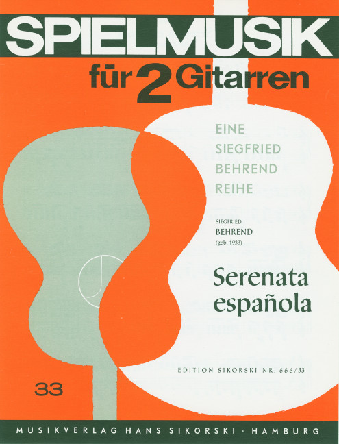 Serenata espanola  für 2 Gitarren  